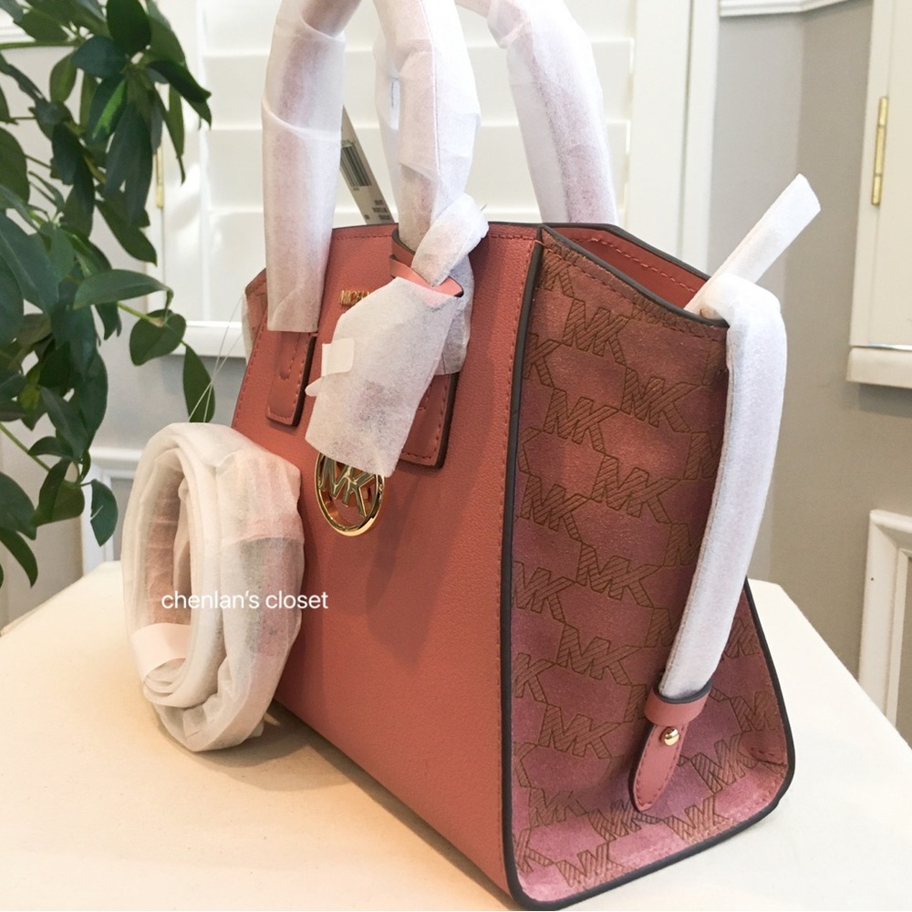 🌸NeW! Michael Kors Avril Small TZ Satchel - Picture 7 of 15